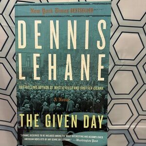 The Given Day by Dennis Lehane - Teal Paperback Novel